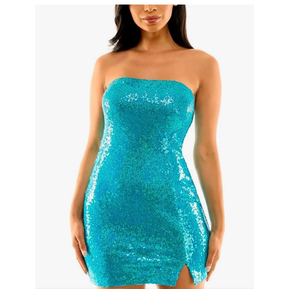 B-Darlin Junior Sequin Mini Dress